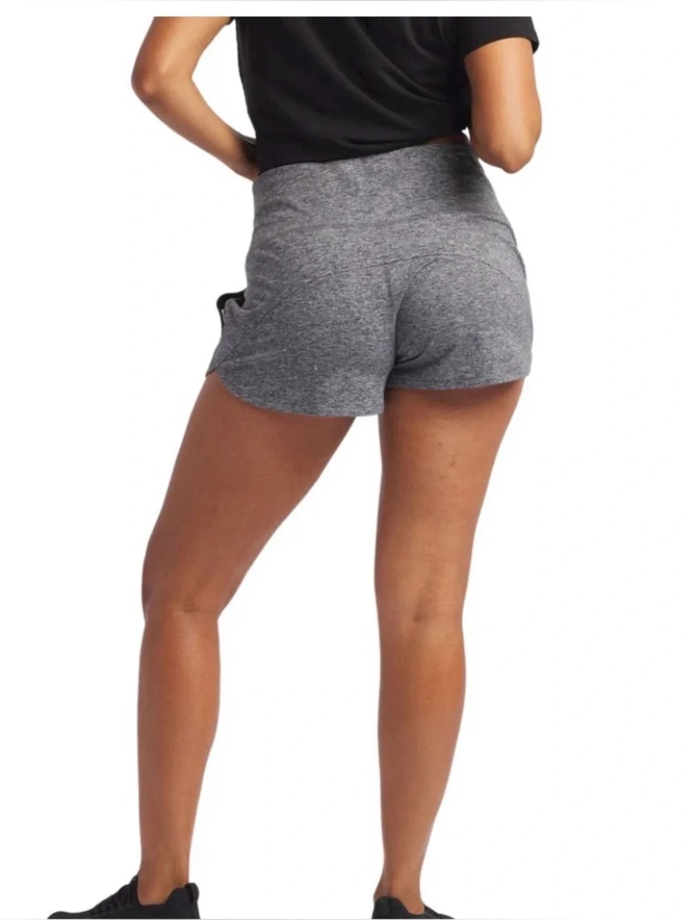 Feat Flow Tech Roam 2" Short Heather Gray Women's Size Small - Picture 9 of 10